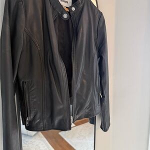 BB Dakota Women's Sleek Black Leather Jacket